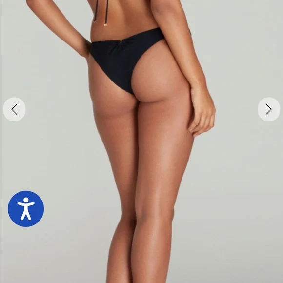 Agent Provocateur Black Minimalist Triangle Bikini BRAND NEW - Picture 3 of 8